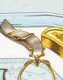 Hermes - Foulard "Etriers" anni '90 in 100% seta 