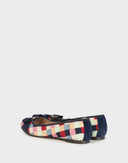 Salvatore Ferragamo - Ballerine in tessuto colorate 