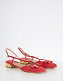 Salvatore Ferragamo - Sandali rossi anni '90 