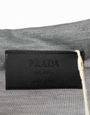 Prada - Polo grigia in seta anni 2000 