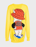 Moschino Couture - Vestito giallo con Porky Pig 
