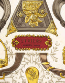 Hermes - Foulard 'Etriers' bordeaux anni '90 