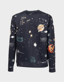 Valentino - Felpa Galassia blu da uomo 