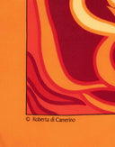 Roberta Di Camerino - Foulard arancione e rosso 
