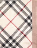 Burberry - Foulard in seta fantasia check 