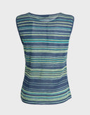 Missoni - Top a righe multicolore anni 80/90 