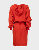 Vestito tuta arancione anni '90 