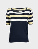 Courreges - T-shirt a righe anni '80 