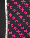 Emilio Pucci - Foulard da taschino nero e fucsia 