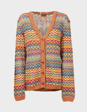 Cardigan multicolore anni '80 