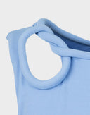 Gucci - Tubino azzurro con dettaglio annodato 