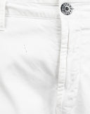 Stone Island - Bermuda bianchi con tasconi 