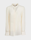 Armani - Camicia bianca anni 90 in seta 