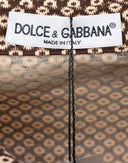 Dolce e Gabbana - Camicia marrone 2000 maniche corte 