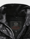 Belstaff - Giubbotto nero monogramma 