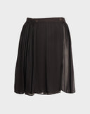 Philosophy Alberta Ferretti - Gonna marrone a pieghe anni 2000 
