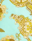 Hermes - Foulard 'Cendrillons' verde 