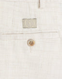 Yves Saint Laurent - Pantaloni chino in lino 