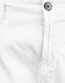 Stone Island - Bermuda bianchi con tasconi 