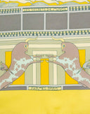 Hermes - Foulard 'Le secrets de Minos' giallo 