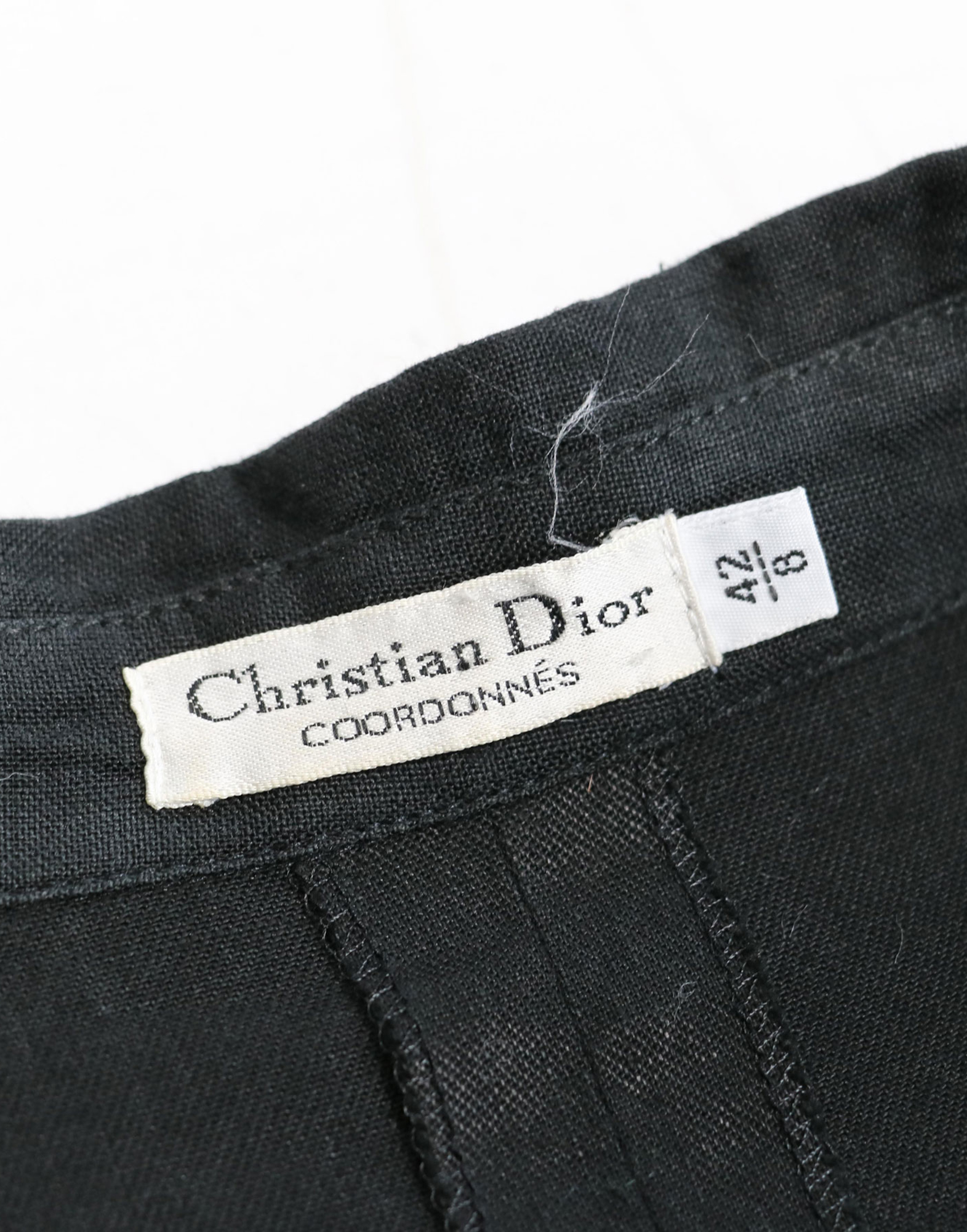 Christian Dior - Abito in lino e cotone_6