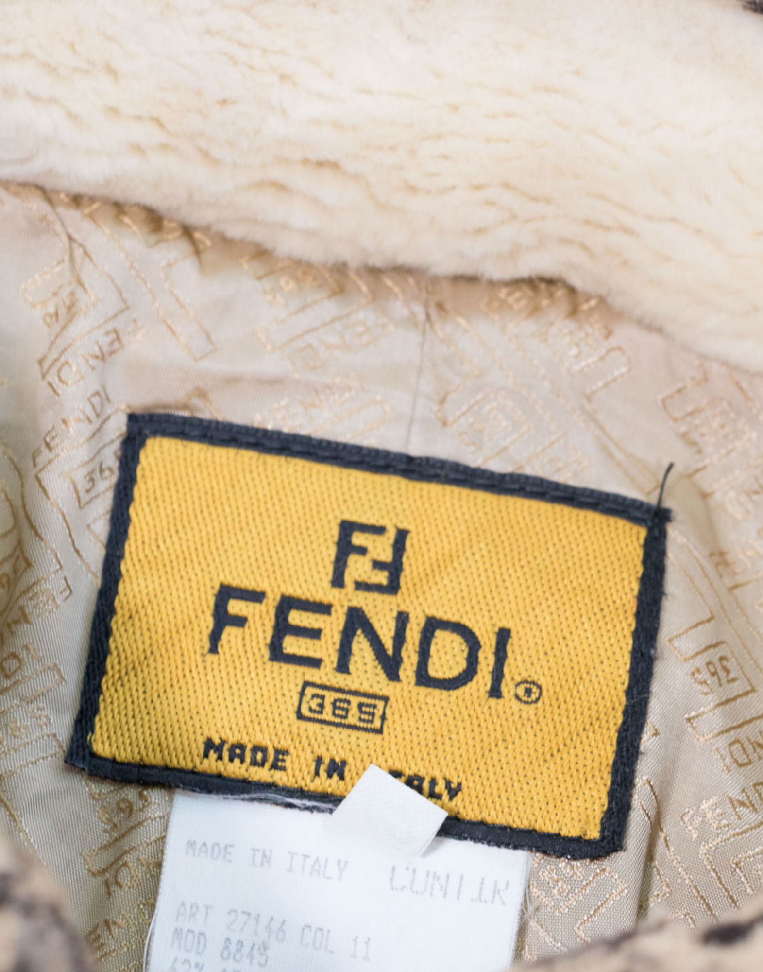 Fendi - Cappotto finta pelliccia anni 80_7