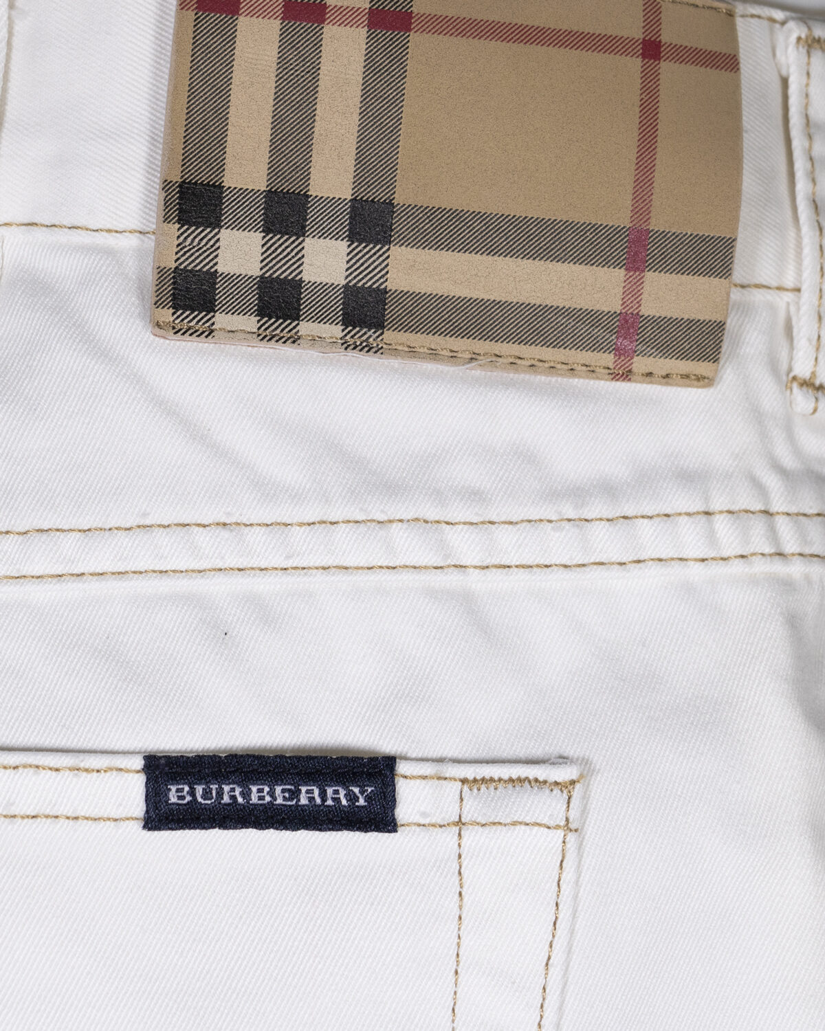 Burberry - Pantaloni in cotone