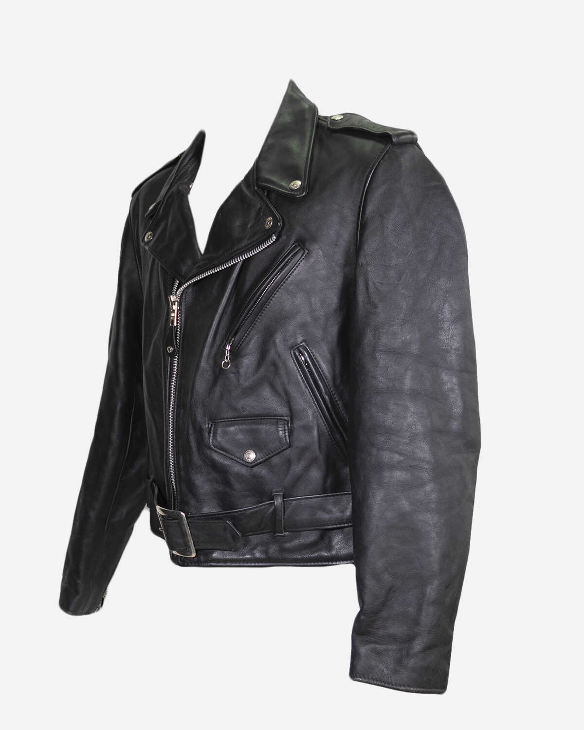 Schott - Leather jacket - Image 7