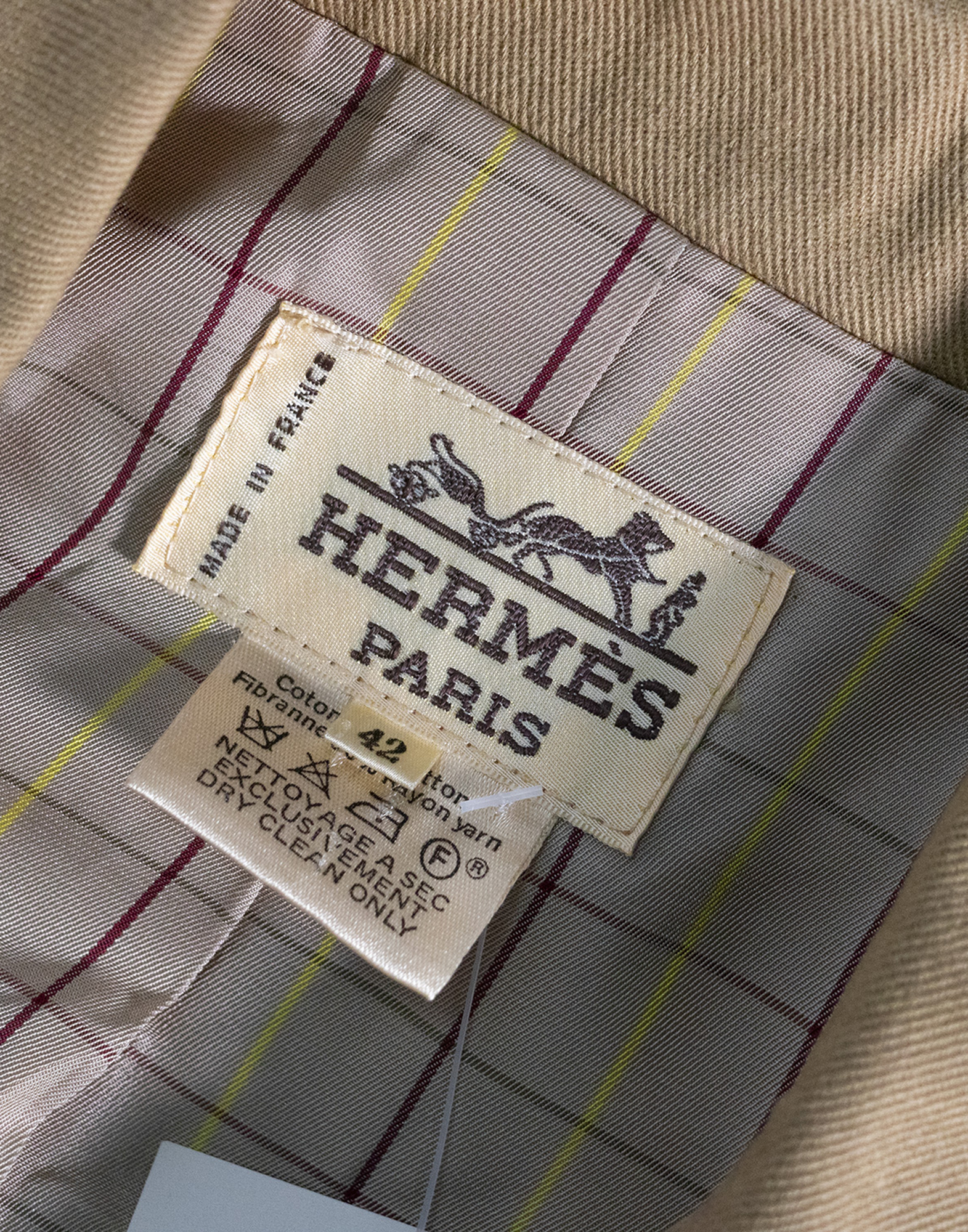 Hermes - Giacca in cotone anni 80_7