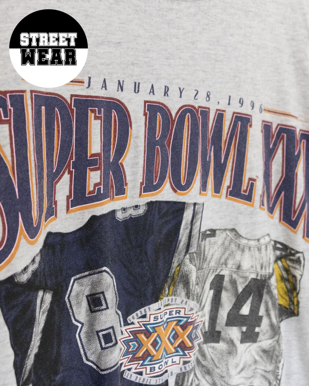 Nutmeg - 1996 Super Bowl t-shirt