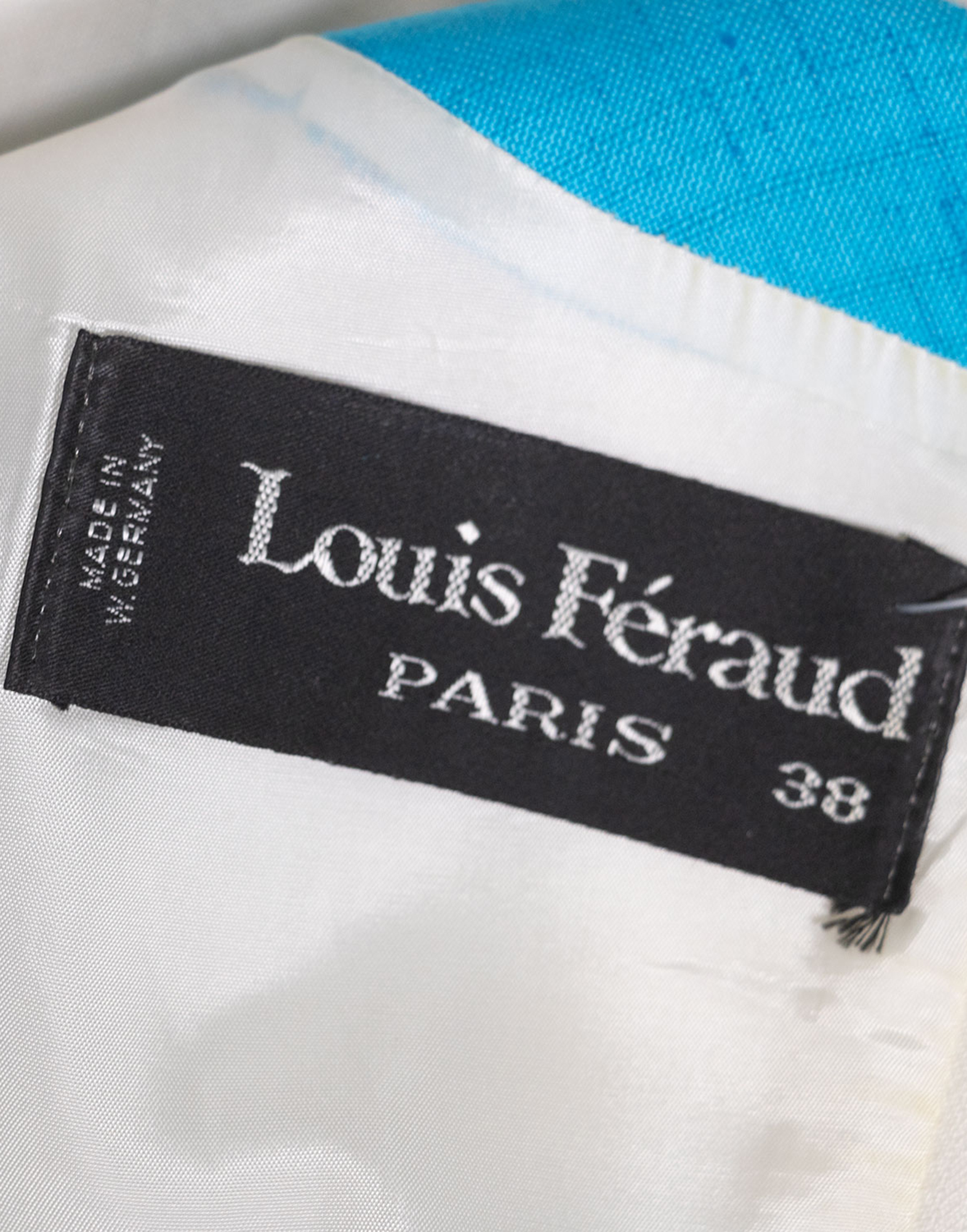 Louis Feraud - Abito in lino anni 80:90_9