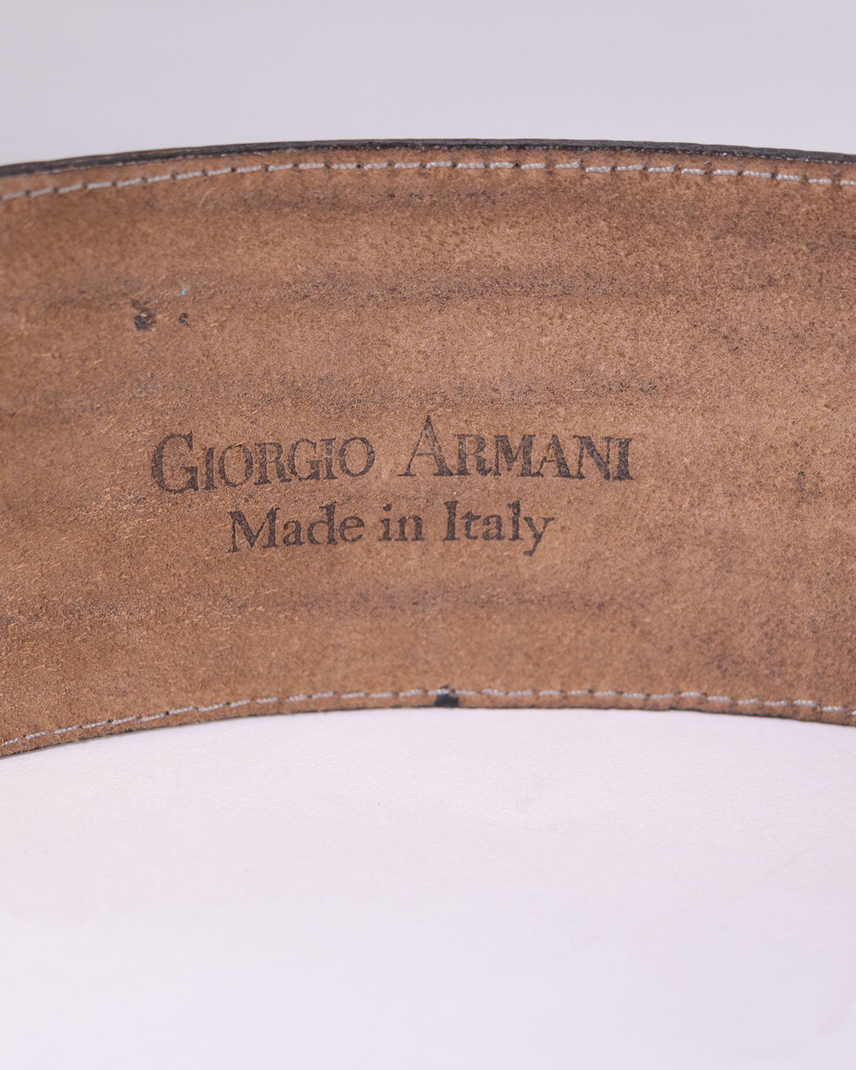 Giorgio Armani - Crocodile belt