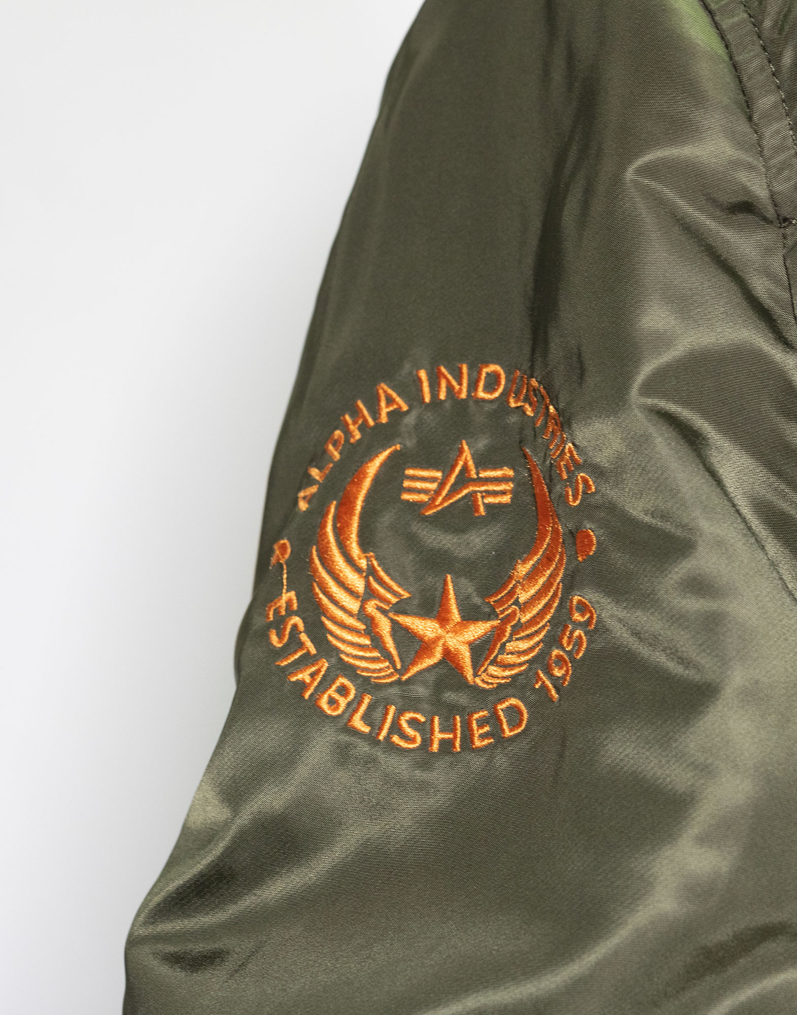 Alpha Industrues - Nylon bomber jacket