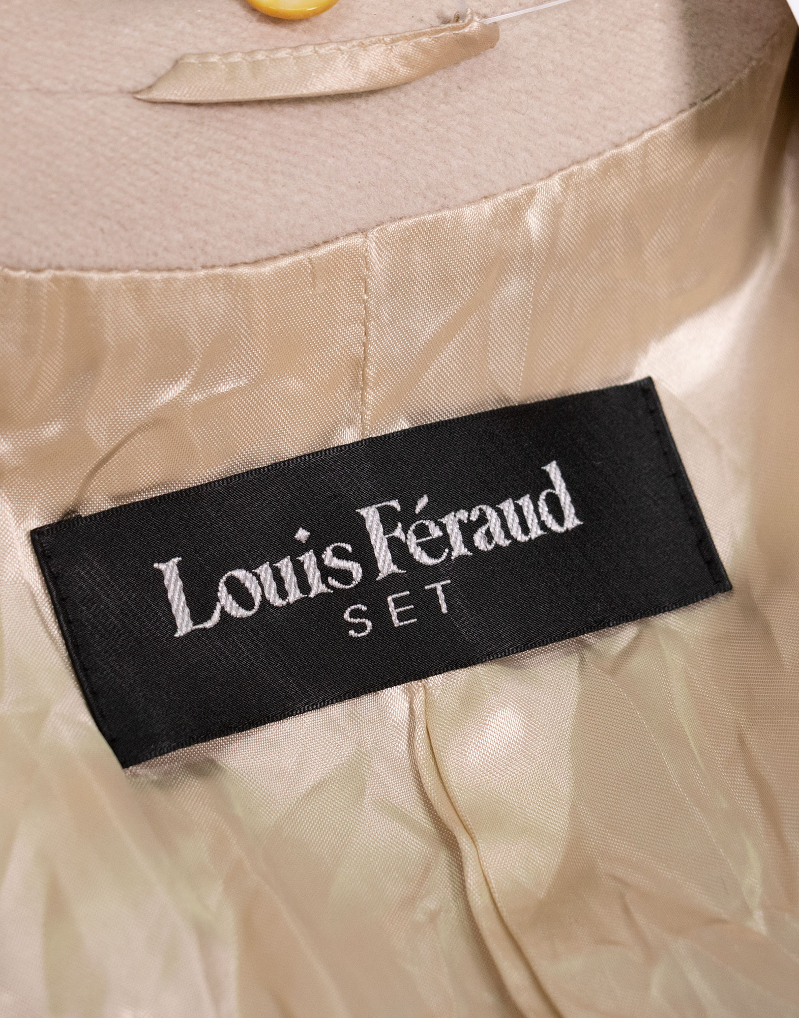 Louis Feraud - Cappotto anni '90 in lana vergine