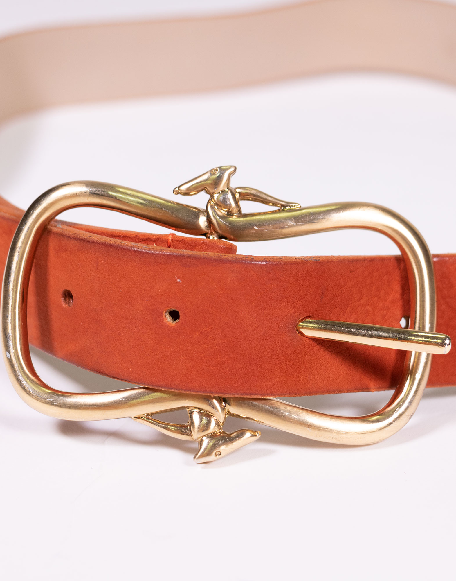 Trussardi - Cintura in pelle anni '80