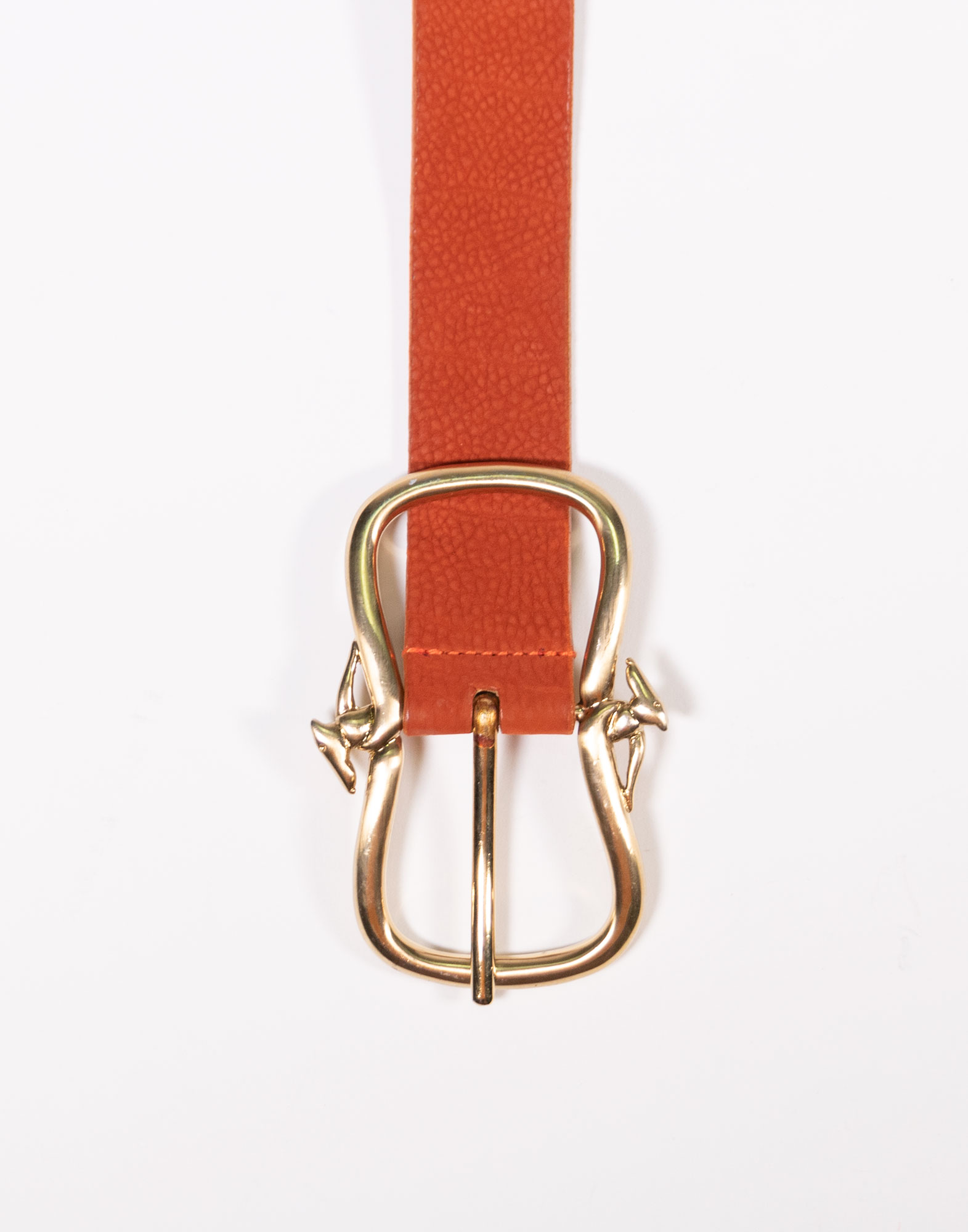Trussardi - 80s leather belt