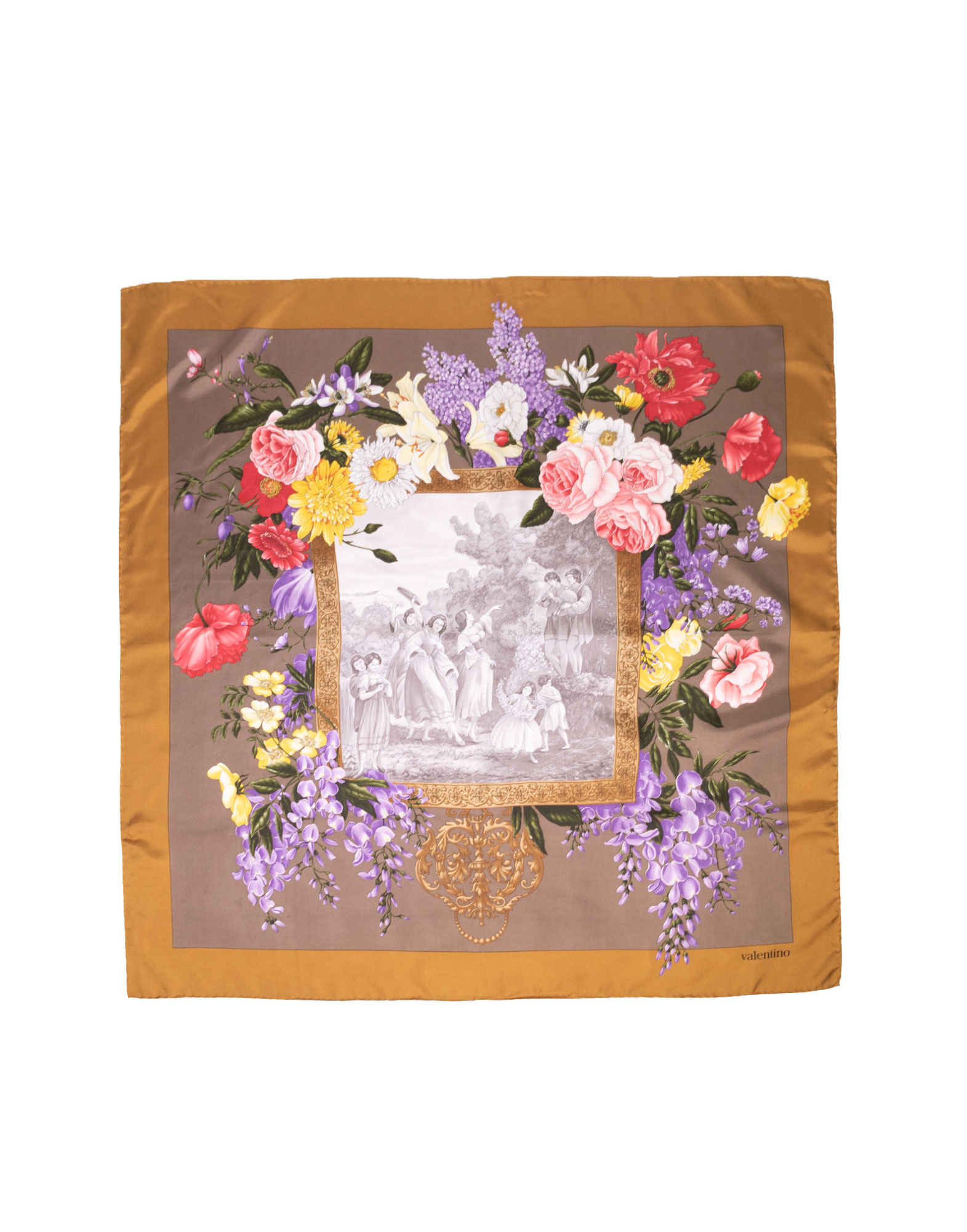 Valentino - Silk floral scarf