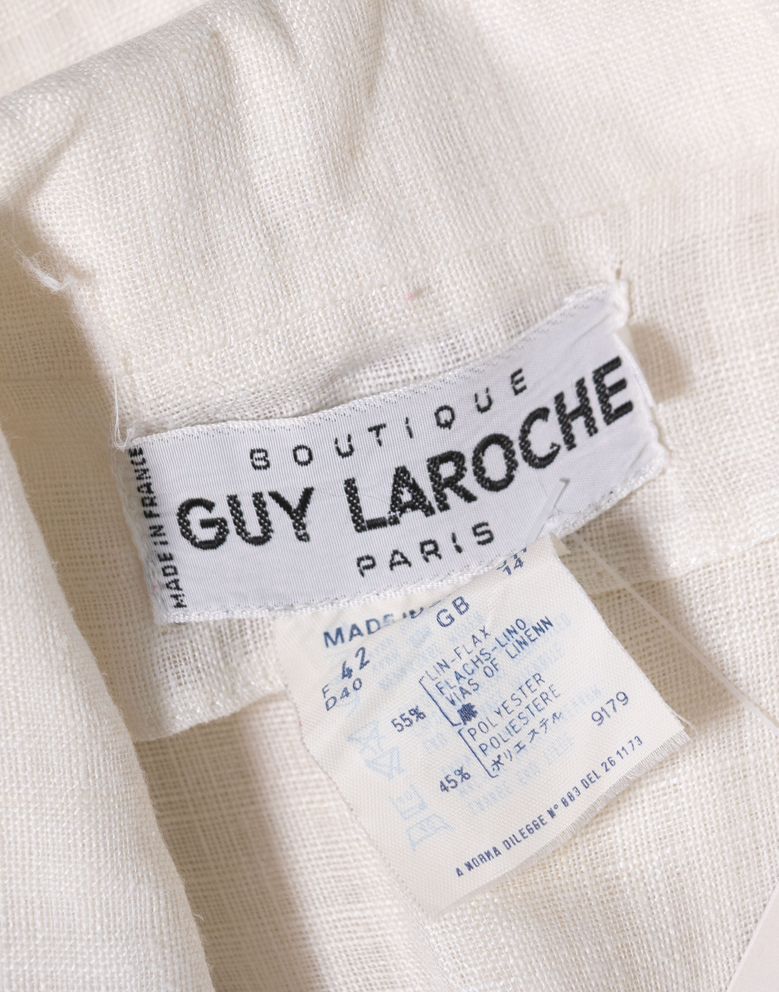 Guy Laroche - Giacca gingham anni '90