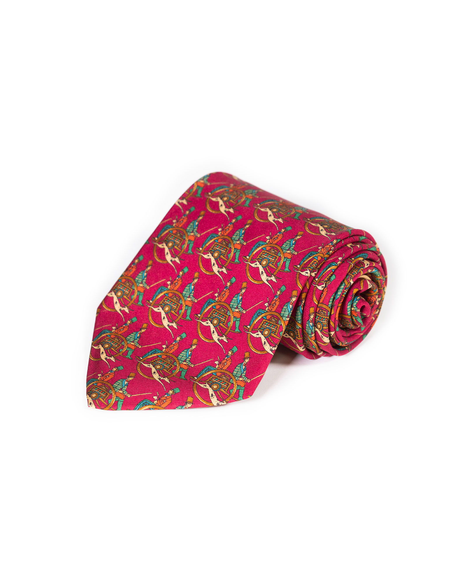 Salvatore Ferragamo - 90s Silk necktie