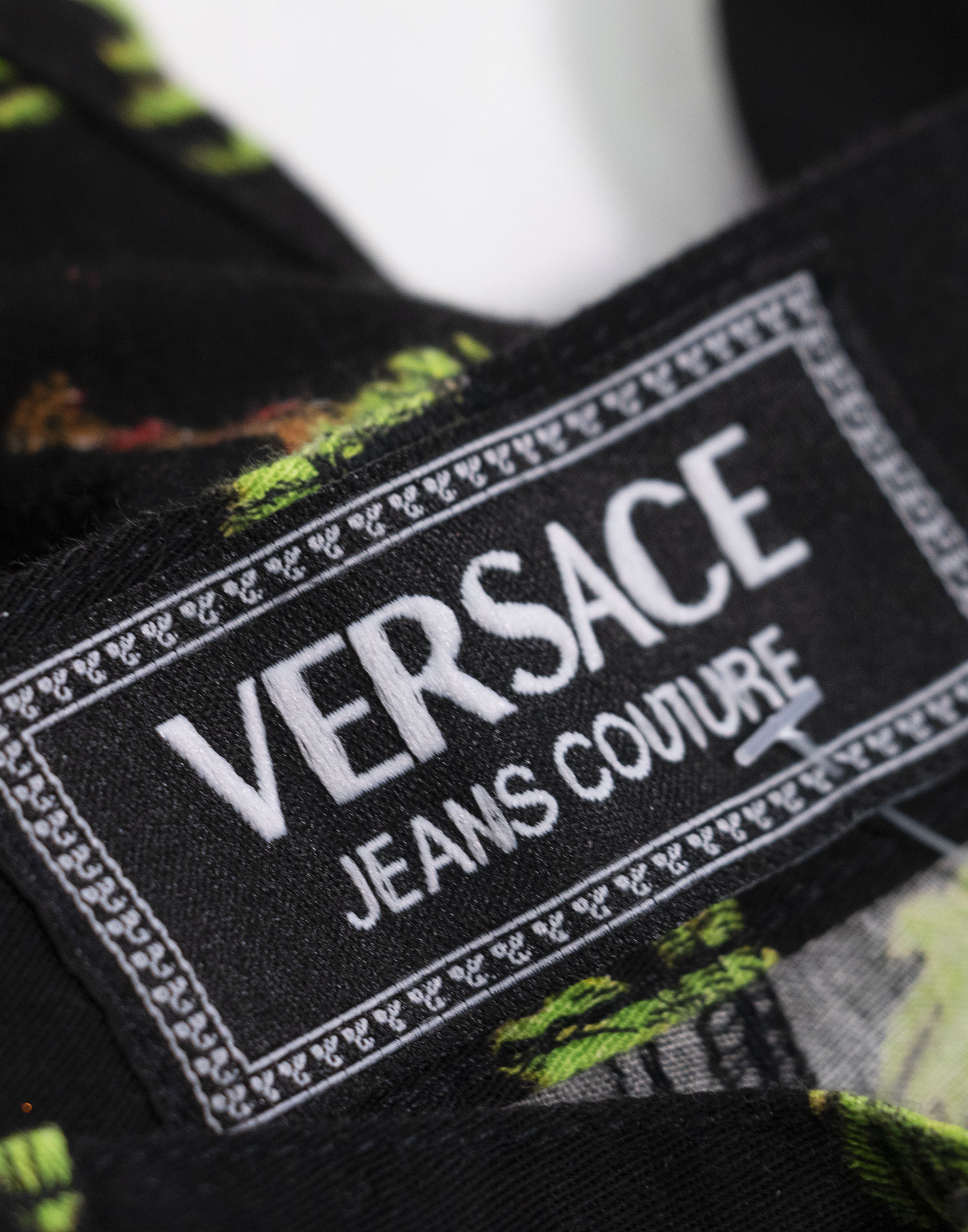 Versace Jeans Couture - Pantaloni con fantasia anni '90