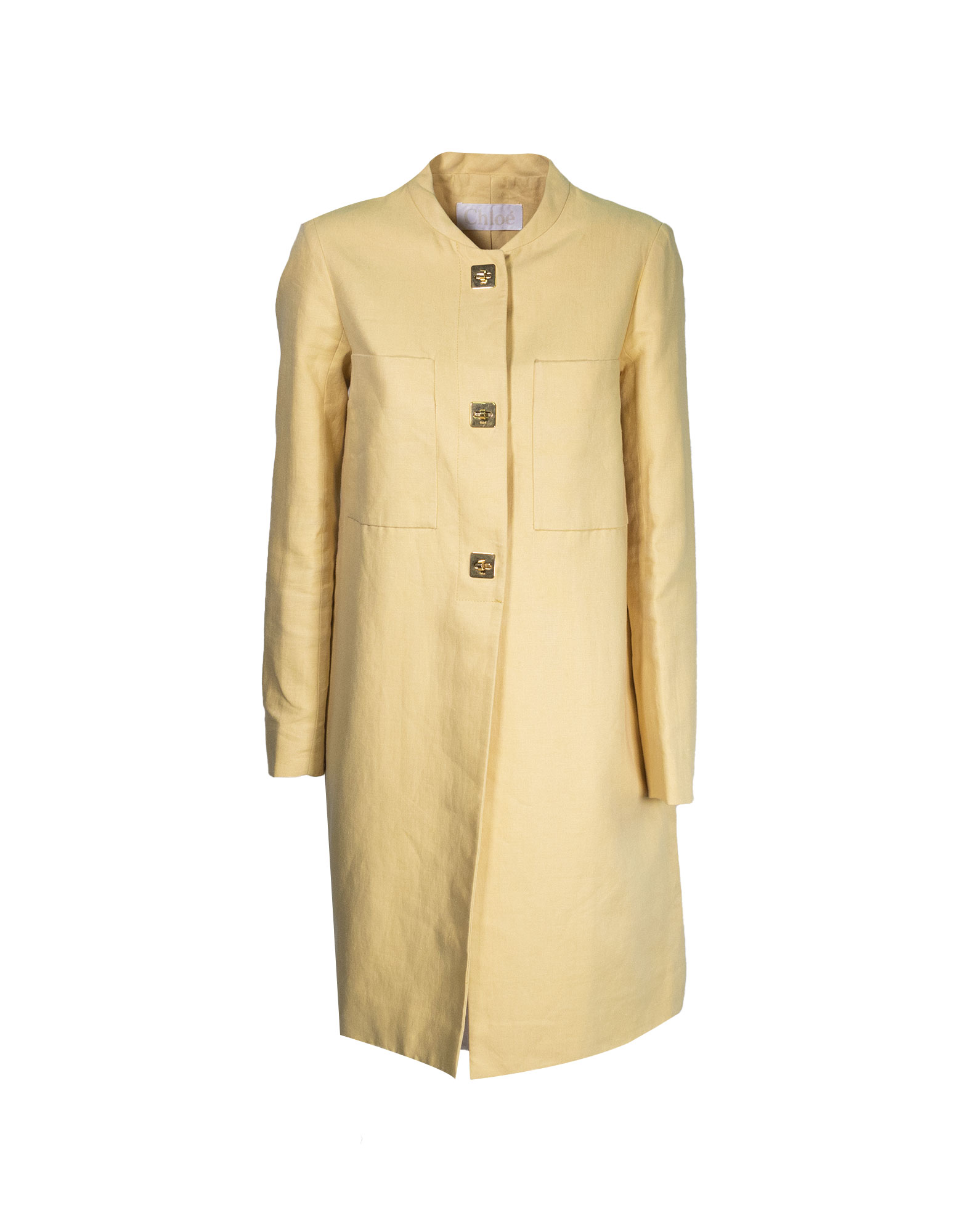 Chloé - Duster coat in 100% hemp