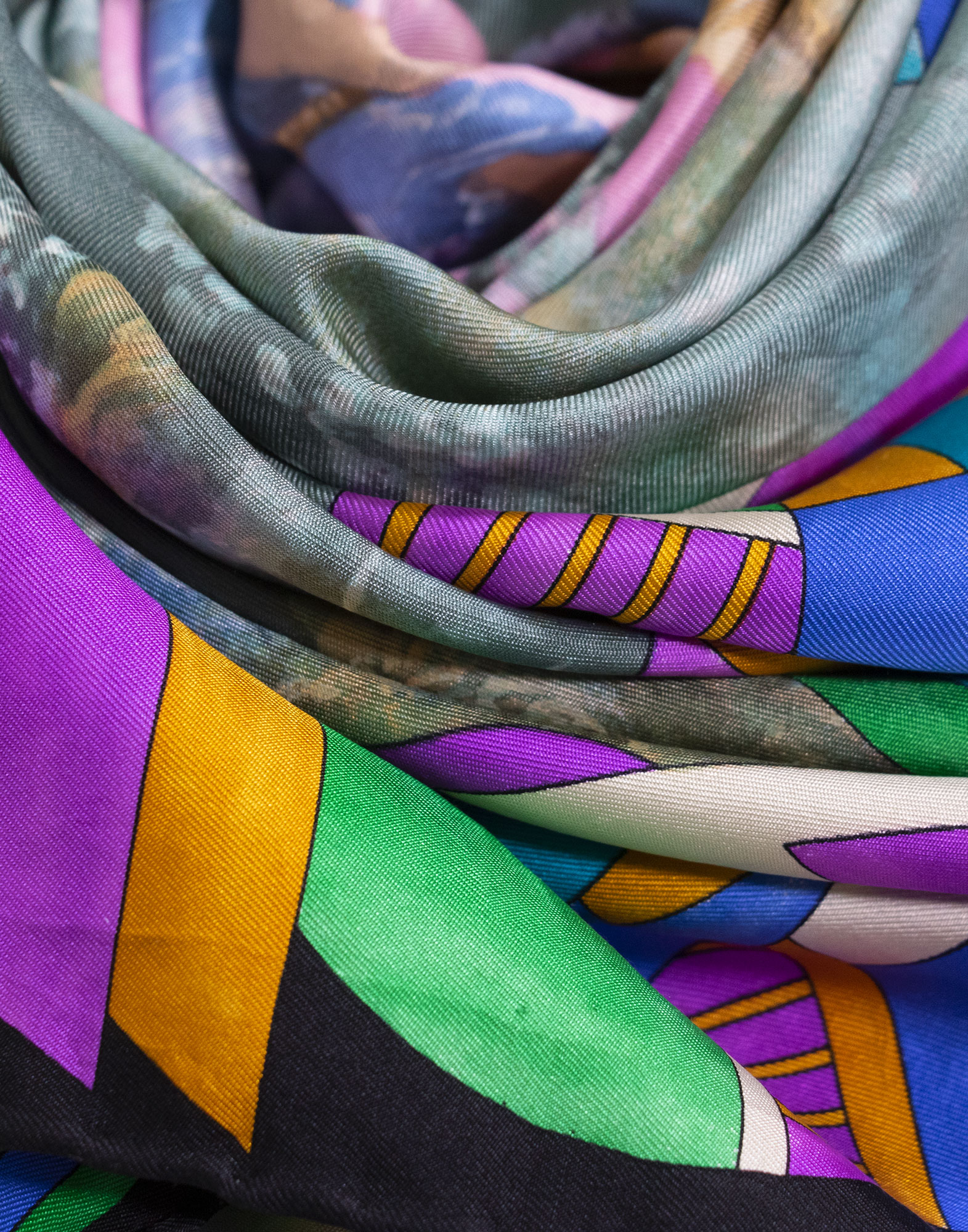 Atelier Versace - Vintage silk scarf