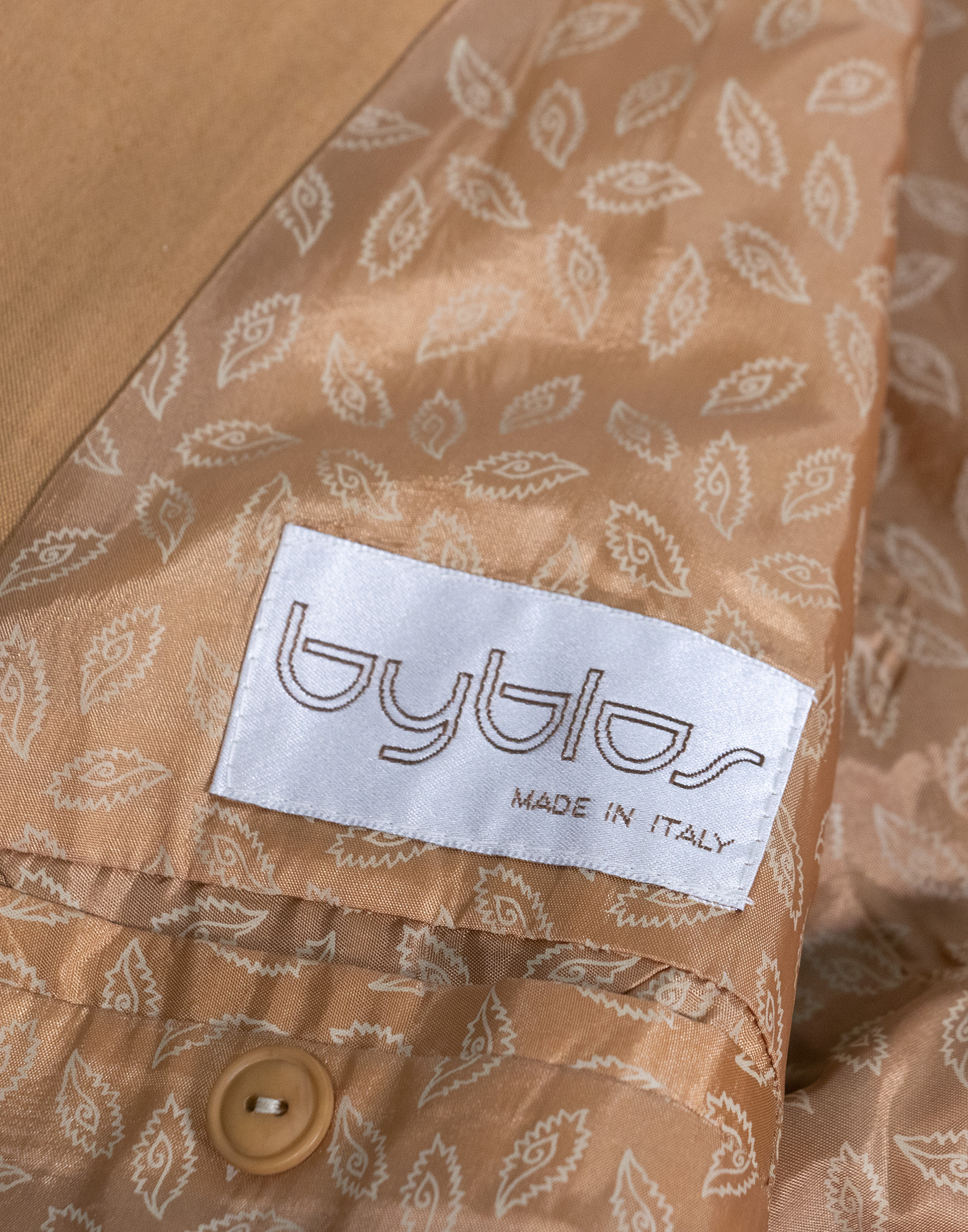 Byblos - Vintage linen and viscose blazer
