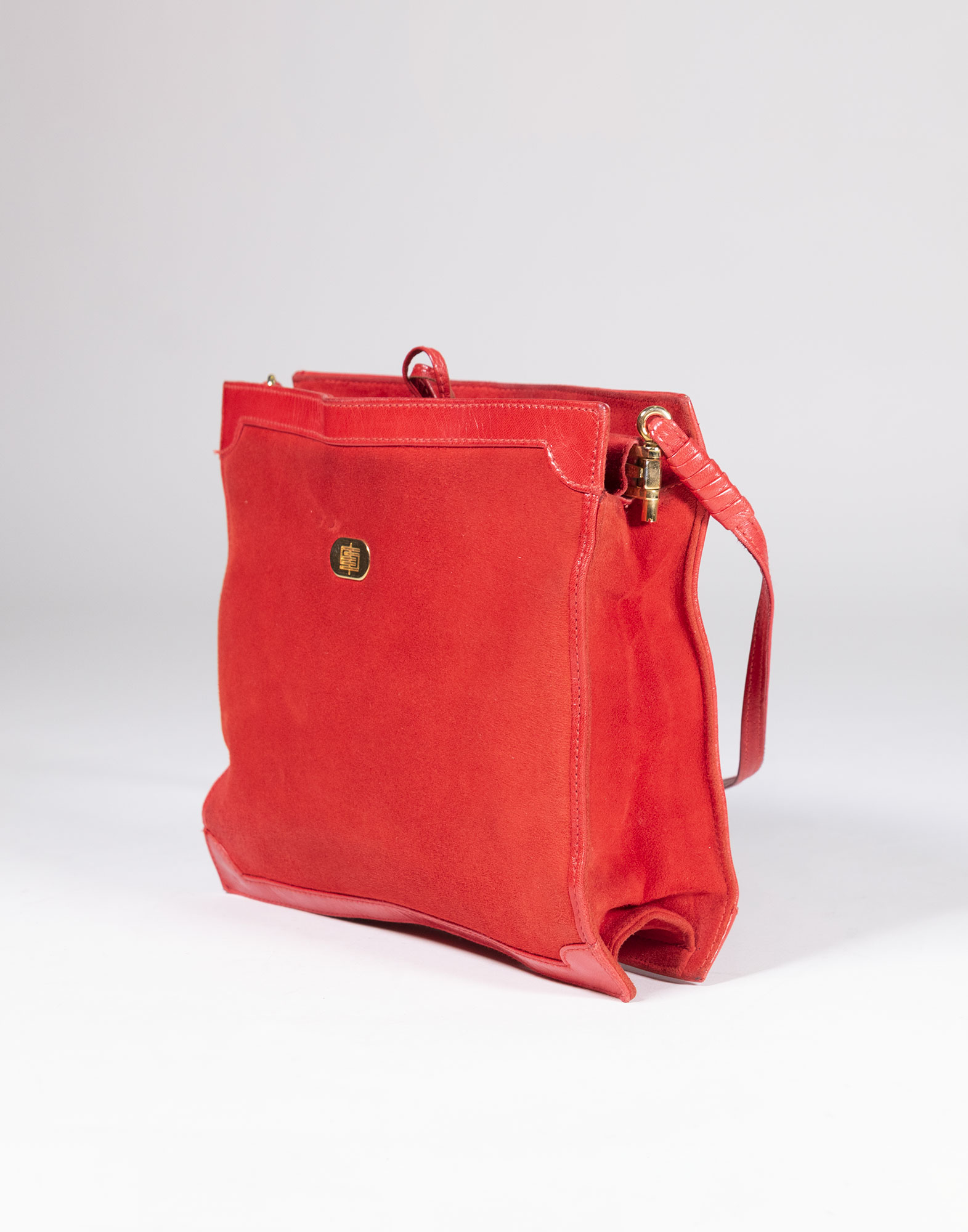Emilio Pucci - 80s Suede shoulder bag