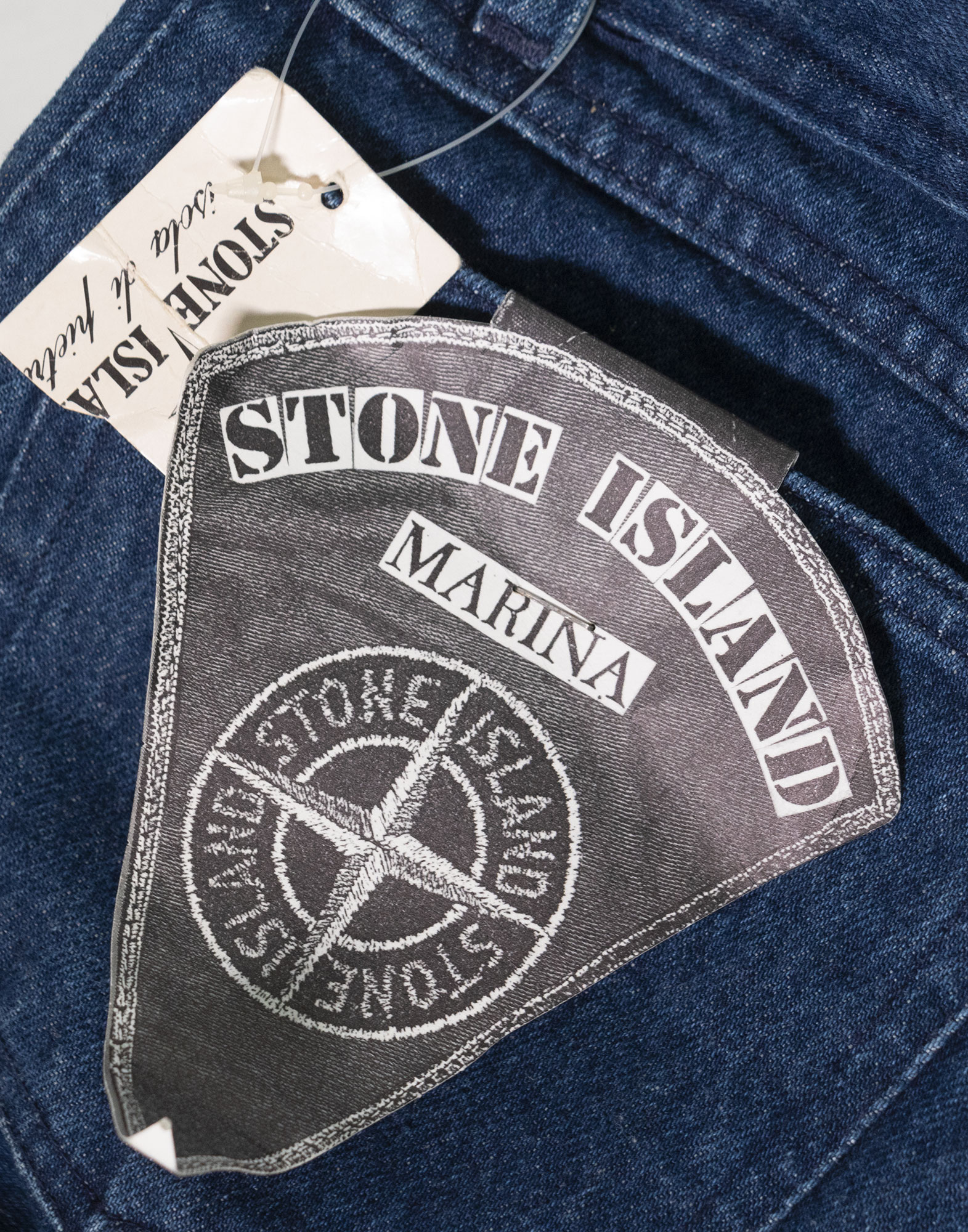 Stone Island - Pantaloni vintage da donna in denim