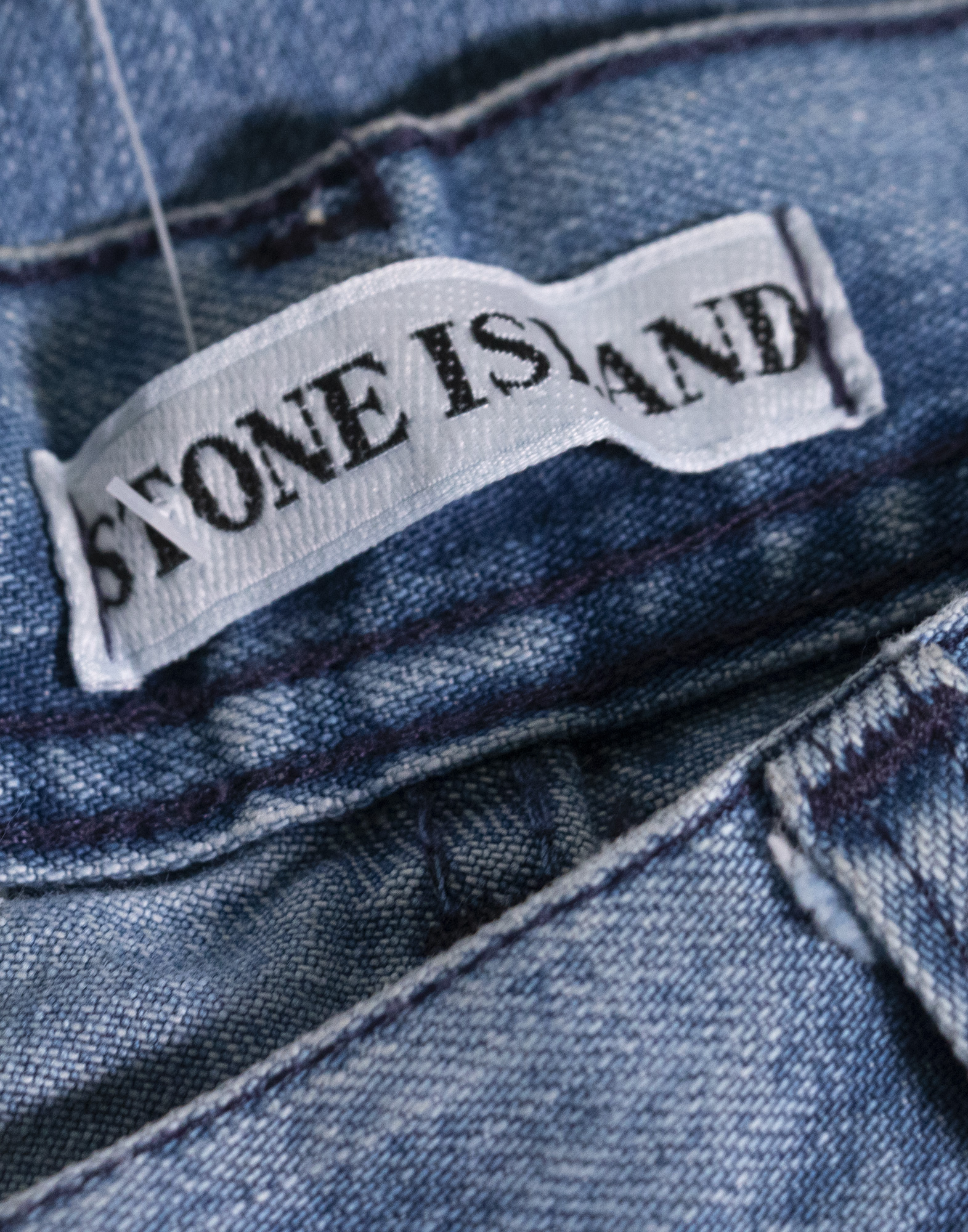 Stone Island - Pantaloni vintage in denim