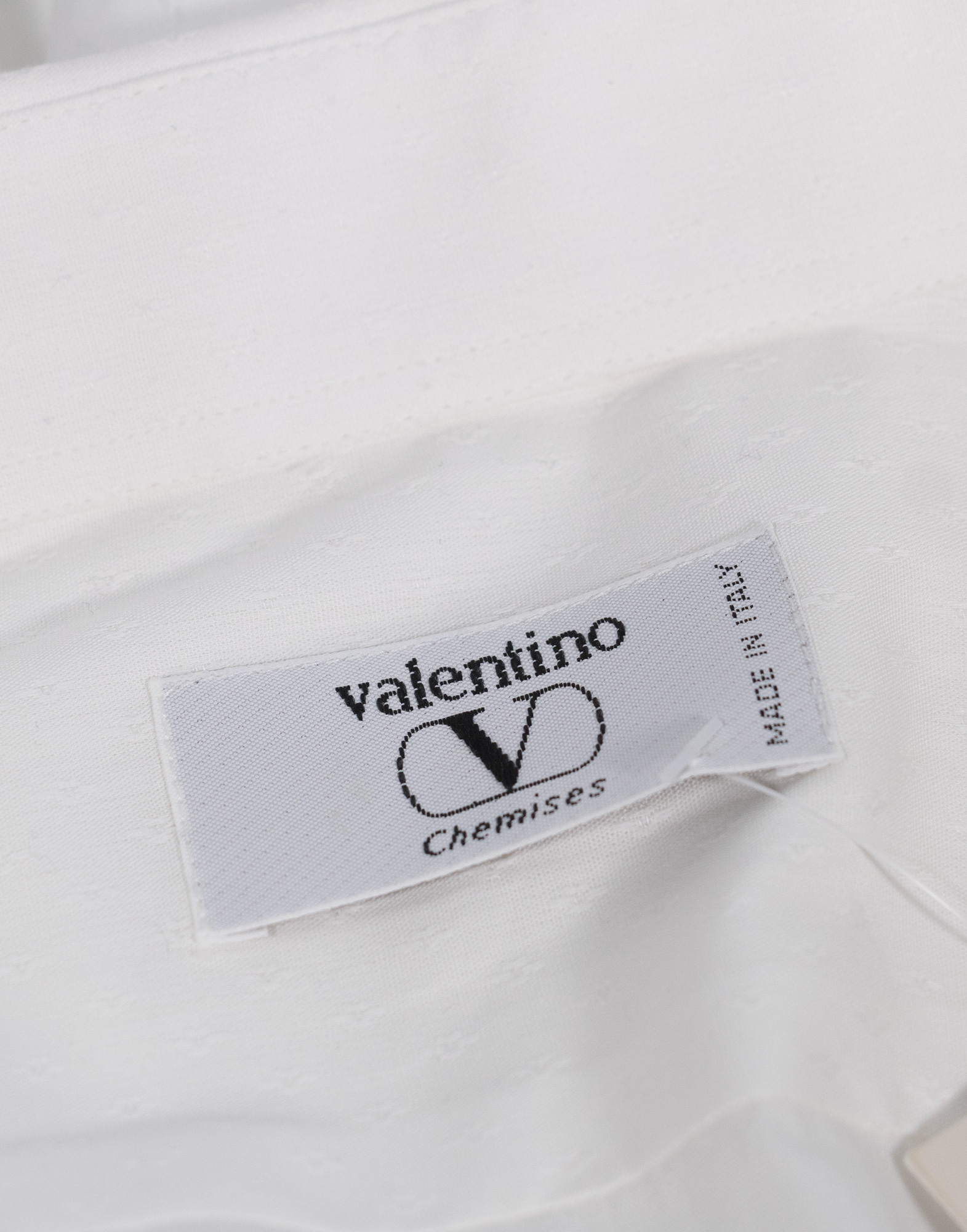 Valentino - White cotton shirt