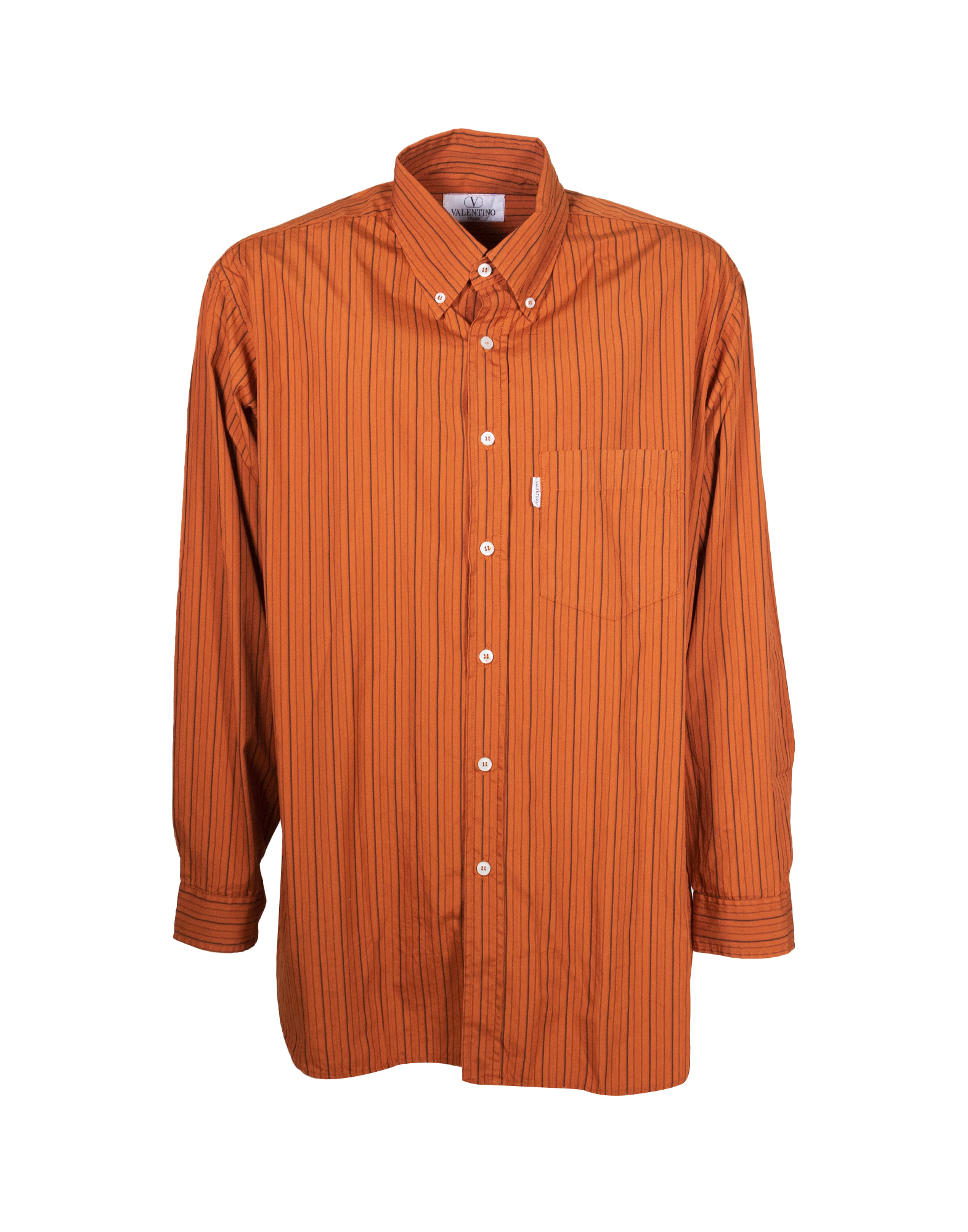 Valentino Jeans - Striped orange shirt