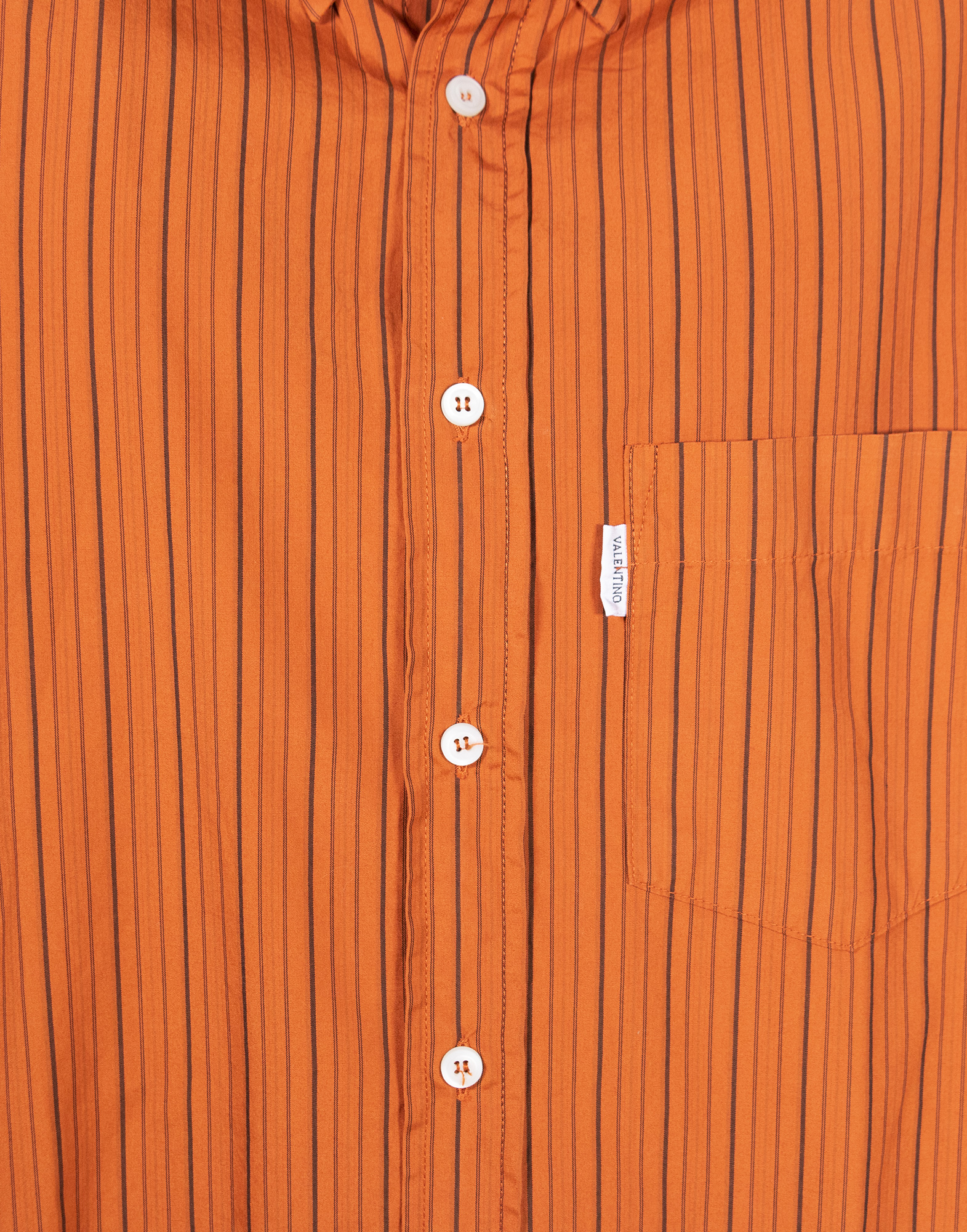 Valentino Jeans - Camicia arancione a righe