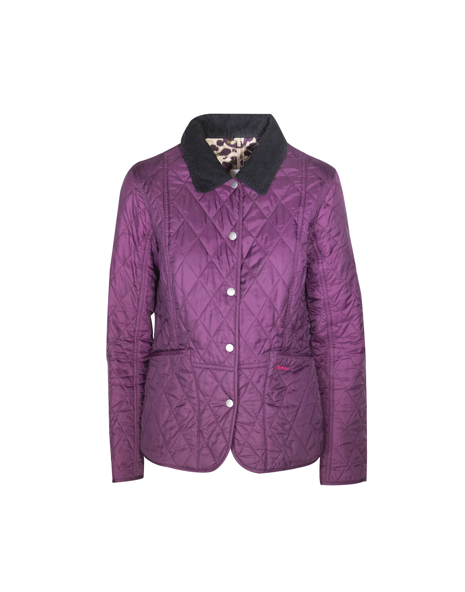 Barbour - Purple quilted jacket